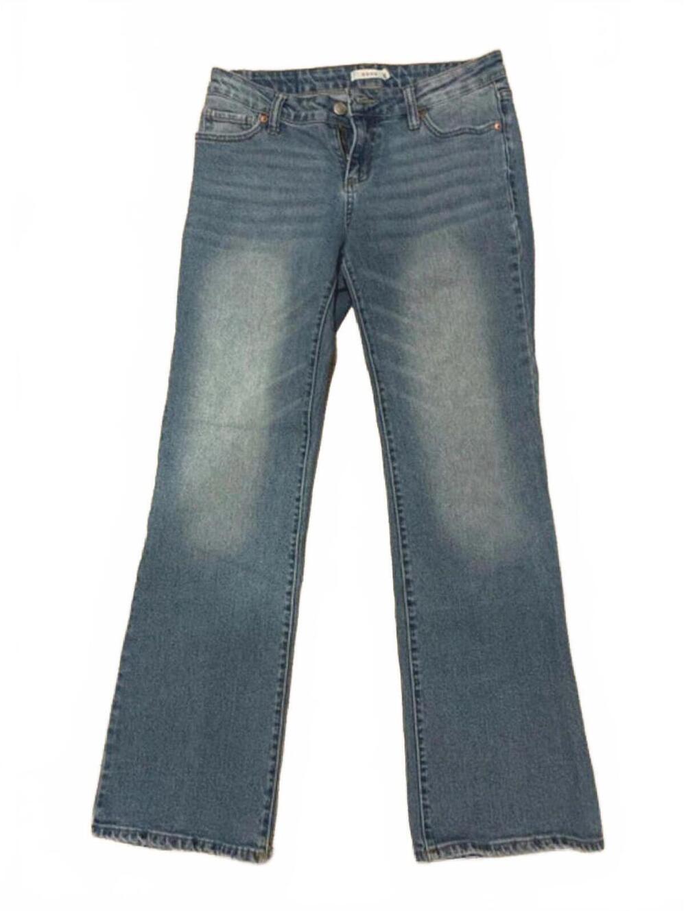 Women's Juniors S.O.N.G. Denim Straight Leg Blue Jeans Size 5